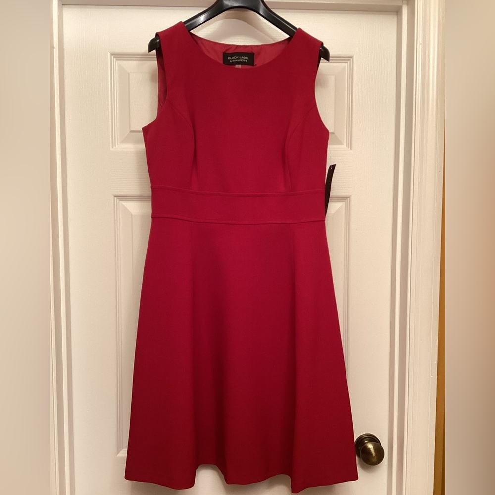 NWT Black Label by Evan-Picone Fit and Flare Dress